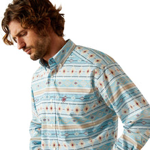 Load image into Gallery viewer, Ariat Men's Gorman Aztec Print Shirt (Turquoise) 10054640