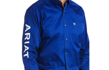 Load image into Gallery viewer, Ariat Men&#39;s Team Logo Twill Fitted Button Down Shirt
