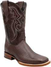 Load image into Gallery viewer, Silverton Arkansas Genuine Leather Wide Square Toe Boots (Brown)