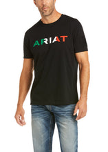 Cargar imagen en el visor de la galería, Ariat Men's Viva Mexico Screen Print Logo Shirt (Black) 10036630