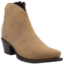 Load image into Gallery viewer, Silverton Lilly All Leather Snip Toe Boots (Beige)
