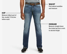 Load image into Gallery viewer, Ariat Men's M7 Slim Ethan Straight Leg Jeans (Blue) 10058933