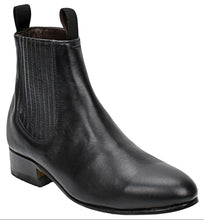 Load image into Gallery viewer, Silverton Napa All Leather Round Toe Short Boots (Black)