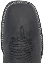 Load image into Gallery viewer, Silverton Patriot All Leather Wide Square Toe Boots (Black)