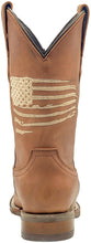 Load image into Gallery viewer, Silverton Patriot All Leather Wide Square Toe Boots (Tobacco)