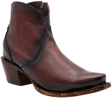 Load image into Gallery viewer, Silverton Patty All Leather Snip Toe Short Boots (Chocolate)