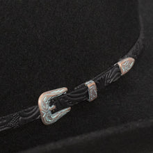 Load image into Gallery viewer, Stetson Red Rocks 3X Felt Cowboy Hat (Black) SWREDR-7242