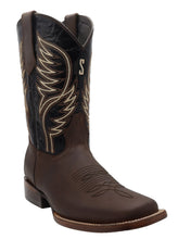 Load image into Gallery viewer, Silverton® All Leather Square-Toe Boots (Brown)