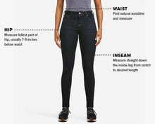 Load image into Gallery viewer, Ariat Women's Perfect Rise Jasmine Flare Silver Stripe Rinse Jeans (Navy) 10053532