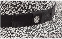 Load image into Gallery viewer, Resistol Hooey Del Rio K Black/White Straw Hat RSHODRK-8342