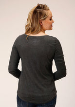 Load image into Gallery viewer, Woman Tee Heather L/S 03-038-0513-6113