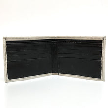 Load image into Gallery viewer, Admirable Ostrich Print Leather Bi-Fold Wallet (Hueso)

