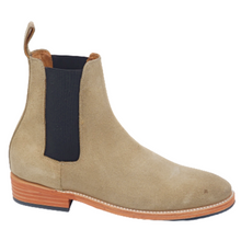 Load image into Gallery viewer, Silverton The Ambassador All Leather Round Toe Short Boots (Bone)