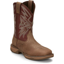 Cargar imagen en el visor de la galería, Tony Lama Bartlett Square Toe Light Tan 11" Work Boots RR3359