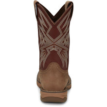 Cargar imagen en el visor de la galería, Tony Lama Bartlett Square Toe Light Tan 11" Work Boots RR3359