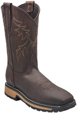 Load image into Gallery viewer, Silverton Foreman All Leather Wide Square Toe Boots (Brown)
