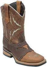 Load image into Gallery viewer, Silverton® Longhorn All Leather Square-Toe Boots (Tobacco)
