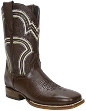 Load image into Gallery viewer, Silverton Weston Leather Wide Square Toe Boots (Brown)
