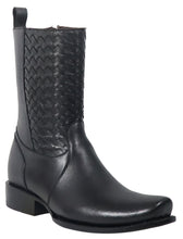 Load image into Gallery viewer, Silverton Chance All Leather Square Toe Boots (Black)
