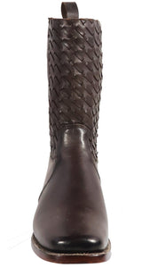 Silverton Chance All Leather Square Toe Boots (Brown)
