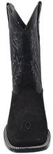 Cargar imagen en el visor de la galería, Silverton Jasper All Leather Wide Square Toe Boots (Black)
