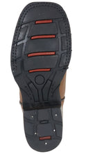 Cargar imagen en el visor de la galería, Silverton Kids Patriot All Leather Wide Square Toe Boots (Tobacco)
