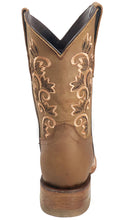 Cargar imagen en el visor de la galería, Silverton Amanda All Leather Wide Square Toe Boots (Tobacco)
