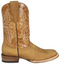 Load image into Gallery viewer, Silverton Austin All Leather Wide Square Toe Boots (Honey)
