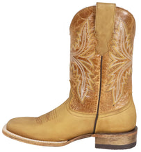 Load image into Gallery viewer, Silverton Austin All Leather Wide Square Toe Boots (Honey)

