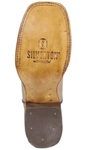 Cargar imagen en el visor de la galería, Silverton Chloe Fringe All Leather Wide Square Toe Boots (Beige)
