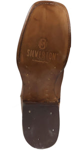 Silverton Eleanor All Leather Wide Square Toe Knee High Boots (Honey)