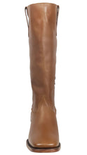 Cargar imagen en el visor de la galería, Silverton Eleanor All Leather Wide Square Toe Knee High Boots (Honey)
