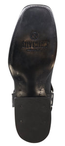 Silverton Harley All Leather Square Toe Boots (Black)