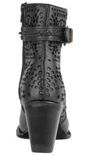 Cargar imagen en el visor de la galería, Silverton Jackie All Leather Round Toe Short Boots (Black)
