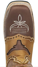 Cargar imagen en el visor de la galería, Silverton Longhorn All Leather Square-Toe Boots (Brown)
