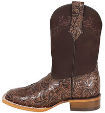 Load image into Gallery viewer, Silverton Miranda All Leather Wide Square Toe Boots (Brown)
