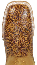 Cargar imagen en el visor de la galería, Silverton Miranda All Leather Wide Square Toe Boots (Honey)
