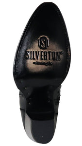 Silverton Nora All Leather Snip Toe Knee High Boots (Black)