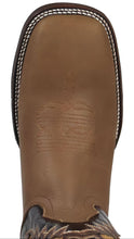 Cargar imagen en el visor de la galería, Silverton Phoenix Genuine Leather Wide Square Toe Boots (Tobacco)
