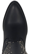 Load image into Gallery viewer, Silverton Taylor All Leather Snip Toe Knee High Boots (Black)
