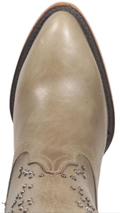 Silverton Taylor All Leather Snip Toe Knee High Boots (Stone)