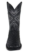 Load image into Gallery viewer, Silverton Tucxon All Leather Wide Square Toe Boots (Black/Black)
