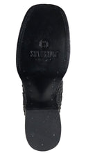 Load image into Gallery viewer, Silverton Tucxon All Leather Wide Square Toe Boots (Black/Black)
