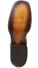 Cargar imagen en el visor de la galería, Silverton Grace All Leather Wide Square Toe Boots (Cognac)

