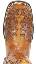 Cargar imagen en el visor de la galería, Silverton Grace All Leather Wide Square Toe Boots (Cognac)
