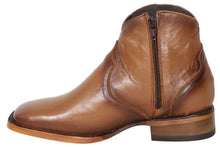 Load image into Gallery viewer, Silverton Nelly All Leather Wide Square Toe Short Boots (Honey)
