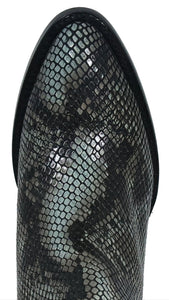 Silverton Sandra All Leather Snip Toe Short Boots (Gray)