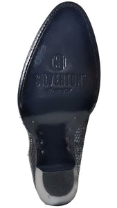 Silverton Sandra All Leather Snip Toe Short Boots (Gray)