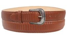 Cargar imagen en el visor de la galería, Silverton Arkansas All Leather Western Belt (Shedron)
