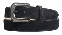 Load image into Gallery viewer, Silverton Tony Buck All Leather Western Belt (Black)
